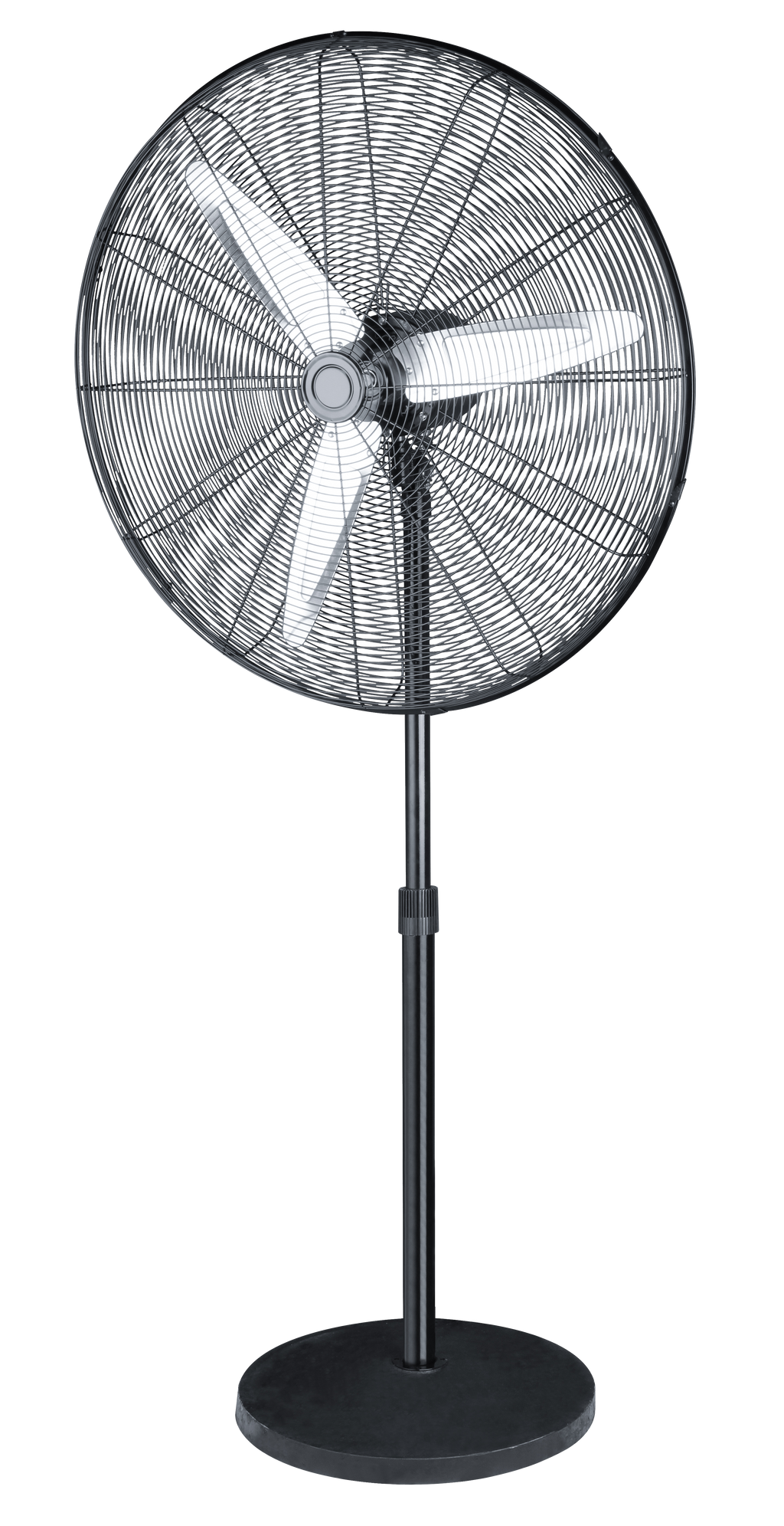 **Alt Text Optimizado:** Ventilador de pie Alarcon 180W negro metal y policarbonato de tres velocidades, oscilante para interiores, marca Abrila, modelo 213241109.

**Idioma:** Español

**optimizado para:** Mejorar la accesibilidad y posicionamiento en motores de búsqueda (SEO) relacionadas con ventiladores de pie, presencia fuerte en imágenes de productos.