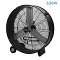 Ventilador Industrial Maximum 630W Negro 97.6cm de Abrila con Alta Potencia y Movilidad con Ruedas, Ideal para Interiores Domésticos e Industriales, Fabricado en Metal Aluminio, Modelo 213371019.