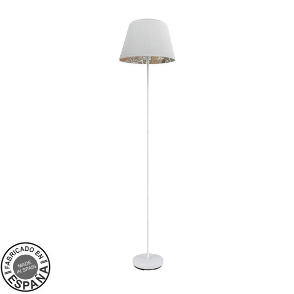 Lámpara de pie Tunez blanco con estampado moderno Abrila 225141001 para decoración interior de salón o dormitorio