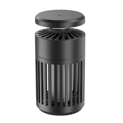 Mata insectos eléctrico Duo Volcan 5W negro de Abrila, modelo 225300509, ideal para uso doméstico en interiores y exteriores. Con tecnología UV LED y anti plagas eficiente.
