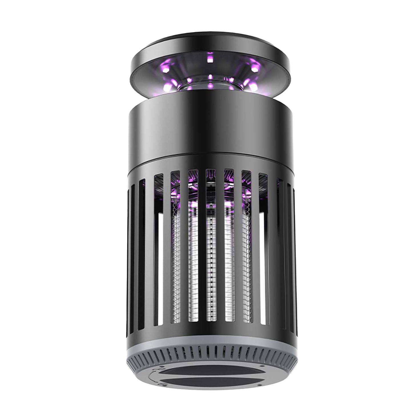 Mata insectos eléctrico Duo Volcan 5W Negro de Abrila, modelo 225300509. Ideal para uso doméstico, interior y exterior. Eficaz contra plagas con tecnología UV LED.