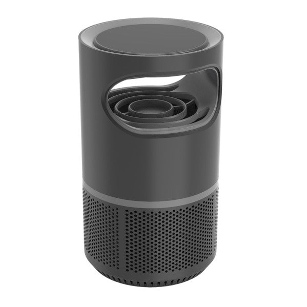 Mata insectos Lumbre 3W Negro de Abrila, ideal para uso en interiores y exteriores. Este dispositivo mata insectos de manera ecológica y eficiente, utilizando tecnología UV LED. Perfecto para camping y uso doméstico.