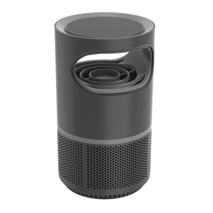 Mata insectos Lumbre 3W Negro de Abrila, ideal para uso en interiores y exteriores. Este dispositivo mata insectos de manera ecológica y eficiente, utilizando tecnología UV LED. Perfecto para camping y uso doméstico.