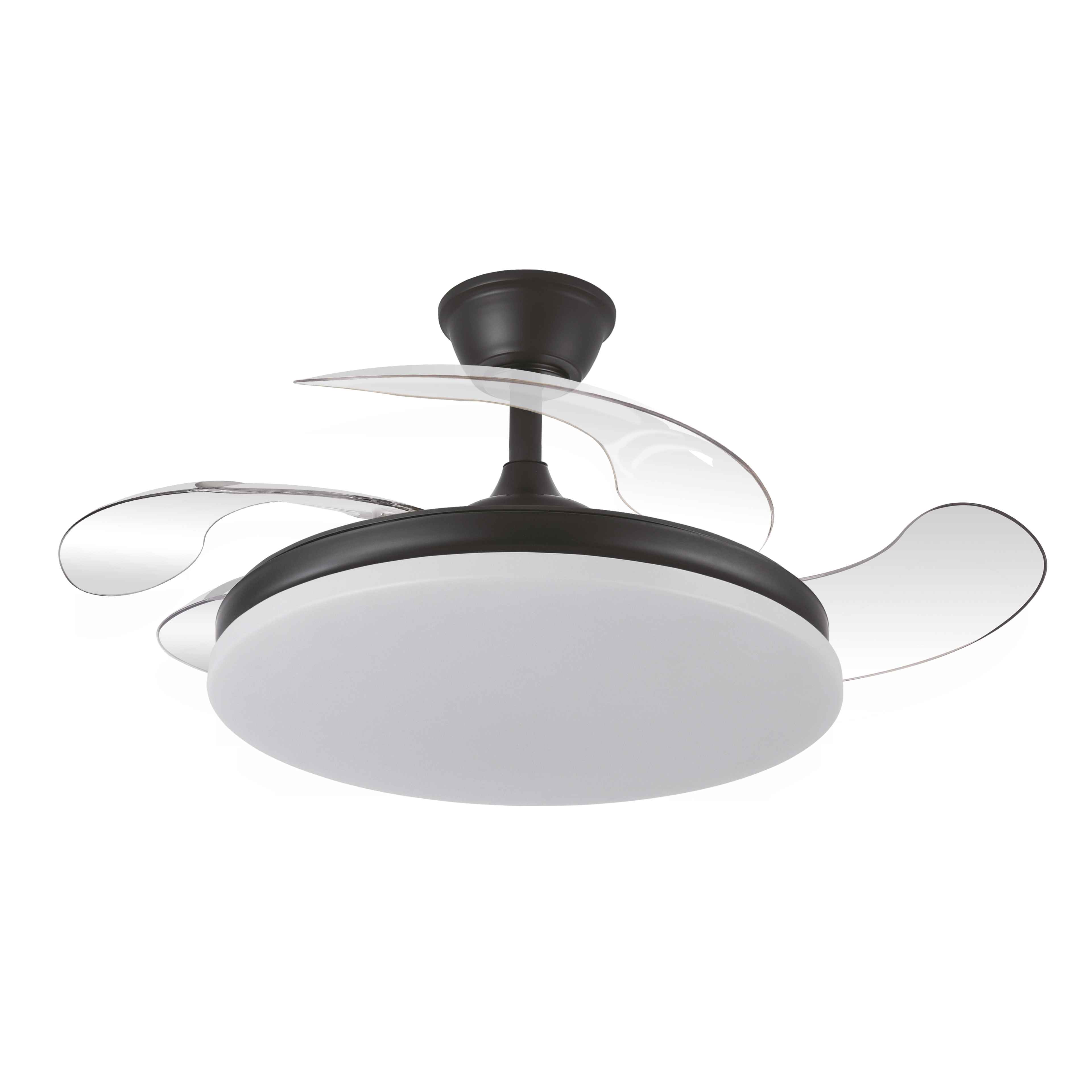 Aquí tienes un texto optimizado para el atributo `alt` de la imagen del producto:

Ventilador de techo Tridente 59W negro de 107cm de Abrila con motor DC, aspas retráctiles, iluminación LED regulable y diseño para uso interior doméstico, ideal para ventilación en verano e invierno.

Este texto incluye las palabras clave más relevantes y proporciona una descripción clara y concisa del producto, lo que ayudará a mejorar el SEO de la imagen.