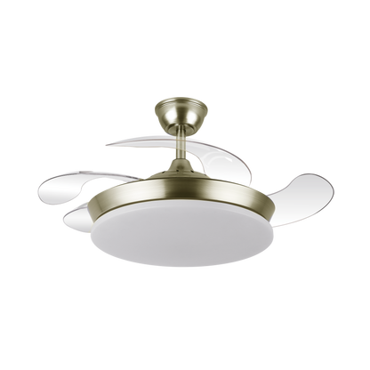 `alt=Ventilador de techo Tridente Mini Cuero 59W de Abrila con aspas retráctiles, LED integrado, mando remoto y motor DC regulable`

Este texto incluye las palabras clave más importantes y describe de manera precisa el producto, optimizando así el SEO.