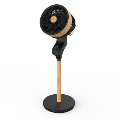 `alt=Ventilador de Pie Bizancio Negro/Haya 50W de Abrila, oscilante con mando remoto y temporizador, ideal para interiores domésticos, fabricado en metal y ABS policarbonato`

Este texto es conciso, incluye las palabras clave principales y describe de manera clara y precisa el producto.