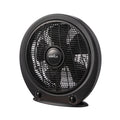 Ventilador sobremesa Puma negro de 45W marca Abrila modelo 238271009, con temporizador, estructura de metal y policarbonato, ideal para uso doméstico e interior AI2