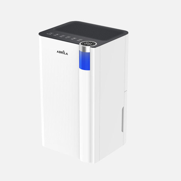 Deshumidificador Tinoko 10L/día 195W blanco y negro con ionizador AI2 para aire limpio y antihumedad, modelo Abrila 247041026 portátil y doméstico