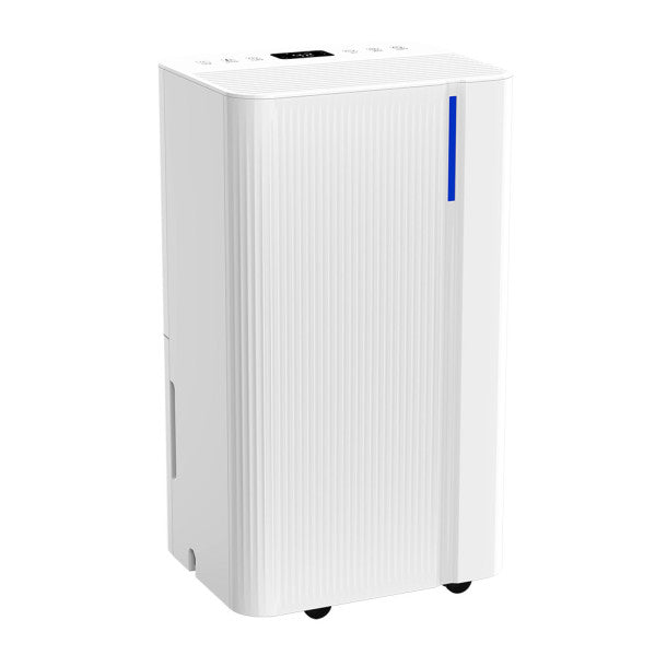 Deshumidificador Cascade de Abrila, modelo AI2, capacidad 10L/día, color blanco, portátil y doméstico para interiores con función antipolvo y calefacción, referencia 247141001