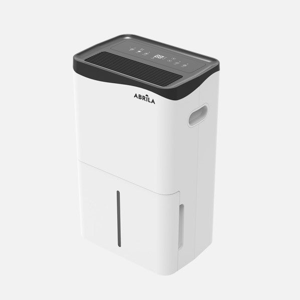 Deshumidificador Yara de Abrila con capacidad de 40L/día en color blanco y negro, modelo portátil y doméstico para interiores con filtro antipolvo y función de calefacción, referencia 247541026