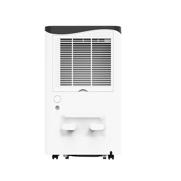 Deshumidificador Yara 40L/día de Abrila en blanco y negro, modelo portátil AI2 247541026 con filtro antipolvo para uso doméstico interior, ideal para control de humedad y calefacción eficiente.