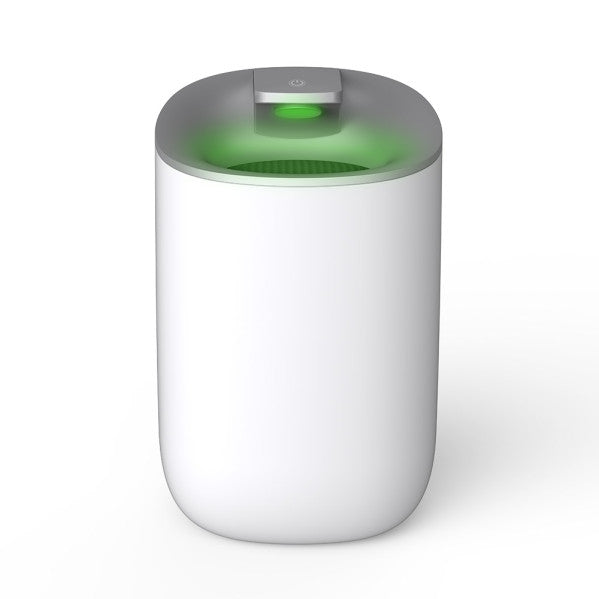 Deshumidificador Adair blanco portátil de 23W con capacidad de 300ml/día, ideal para uso doméstico interior, bajo ruido y con función antihielo para entornos con calefacción, modelo Abrila AI2 247941001