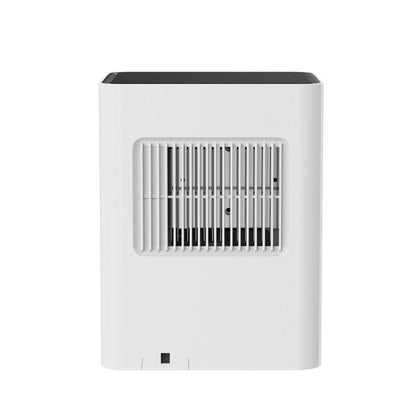 Deshumidificador Eyre de Abrila en blanco y negro, modelo 77W con depósito de 1L, función antihielo y calefacción para uso doméstico interior, referencia 248141026.