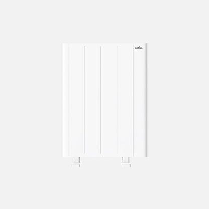 Emisor térmico Point Blanco de 600W de Abrila, calefactor portátil programable con ahorro energético, fabricado en aluminio blanco para calefacción doméstica eficiente (modelo 250406001).