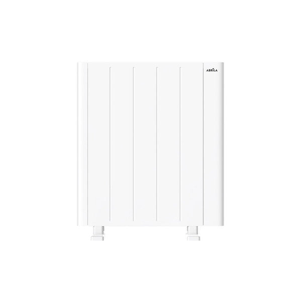 Emisor térmico Point Blanco de 900W Abrila, calefacción portátil programable en aluminio para ahorro energético en el hogar, modelo AI2 250409001.