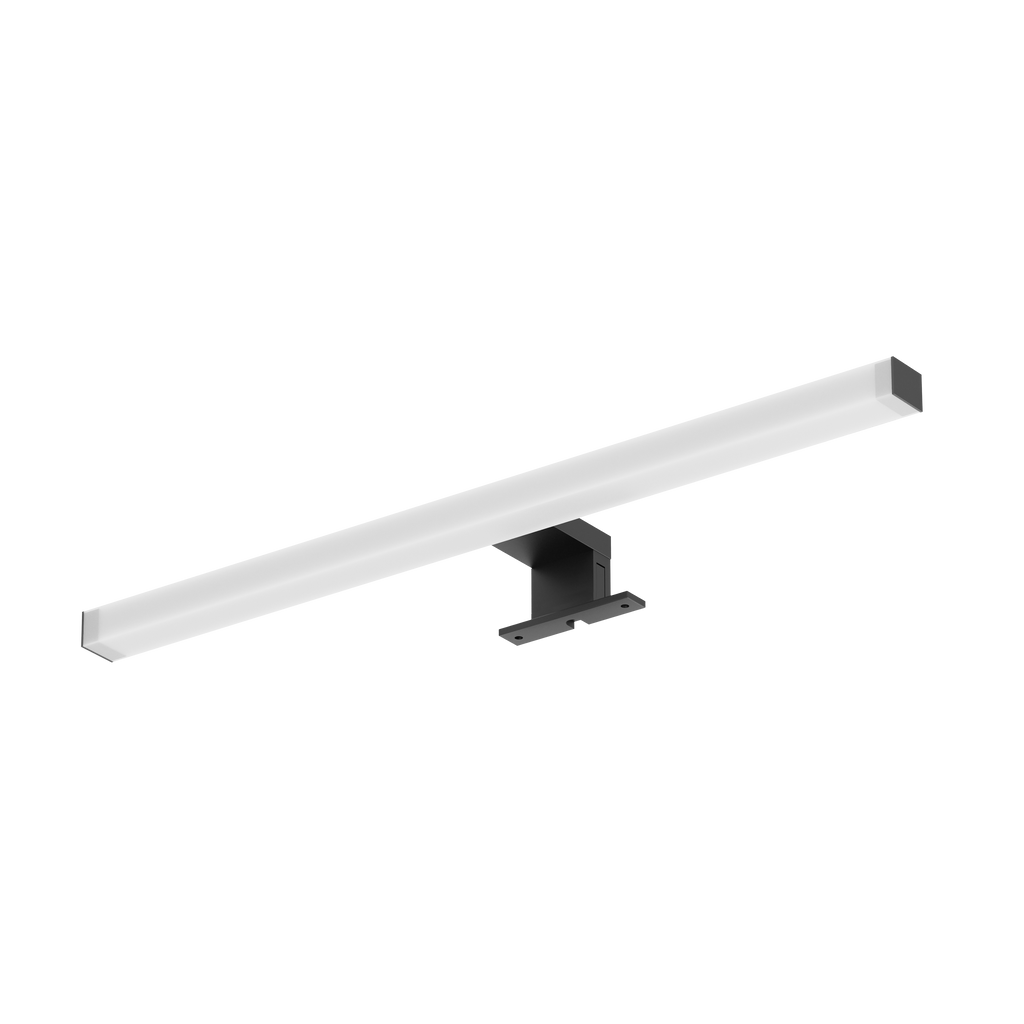 Aplique Alumbracuadros Negro 7W LED 4000K Fabrilamp para iluminación interior y baño.