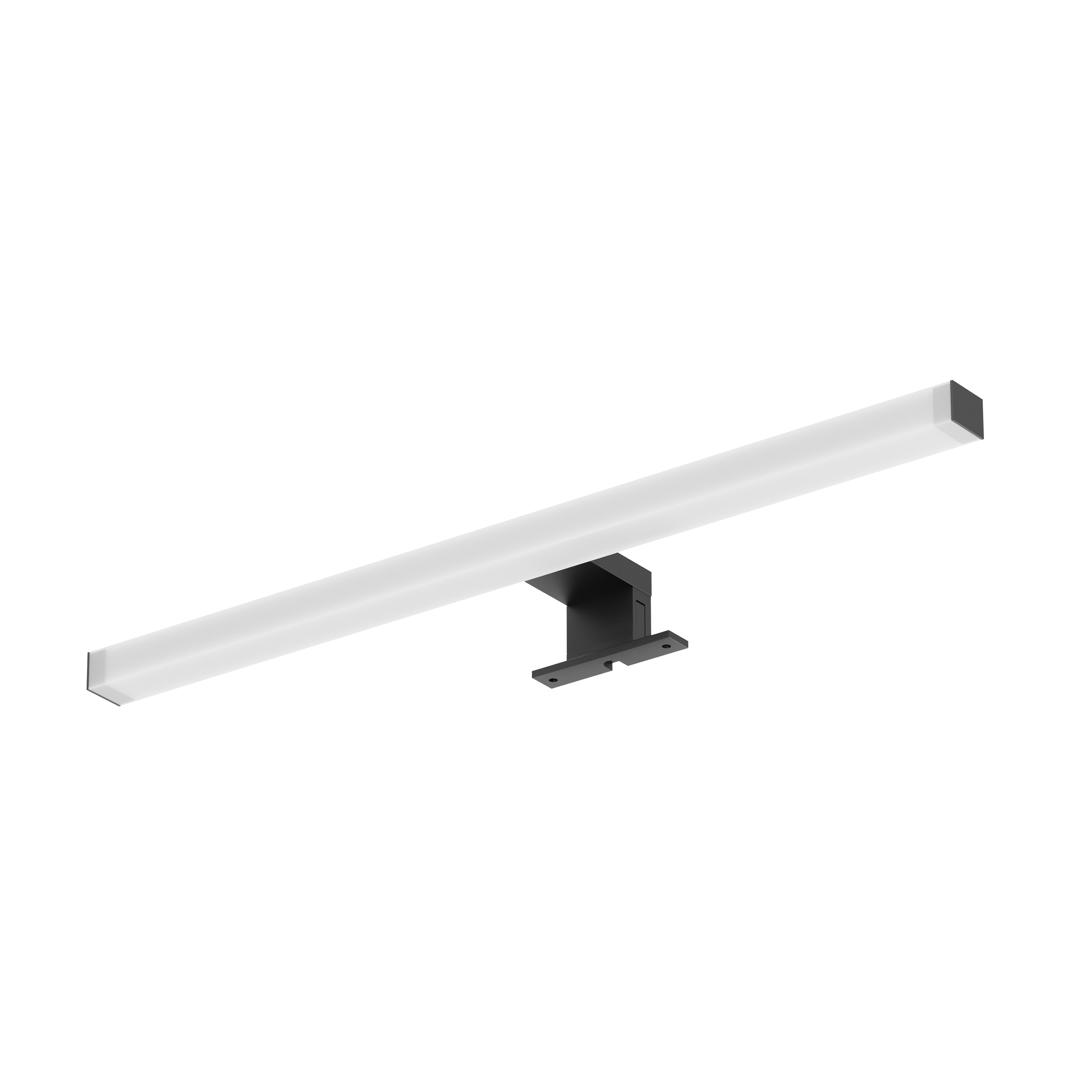 Aplique Alumbracuadros Negro 7W LED 4000K Fabrilamp para iluminación interior y baño.