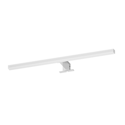 Aplique Alumbracuadros 9W LED en cromo, Fabrilamp, para iluminación y decoración de baño.