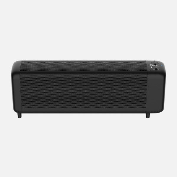 Radiador de mica Pinsapo 2000W negro de Abrila, modelo portátil AI2 para calefacción doméstica interior, diseño eficiente y moderno en color negro.