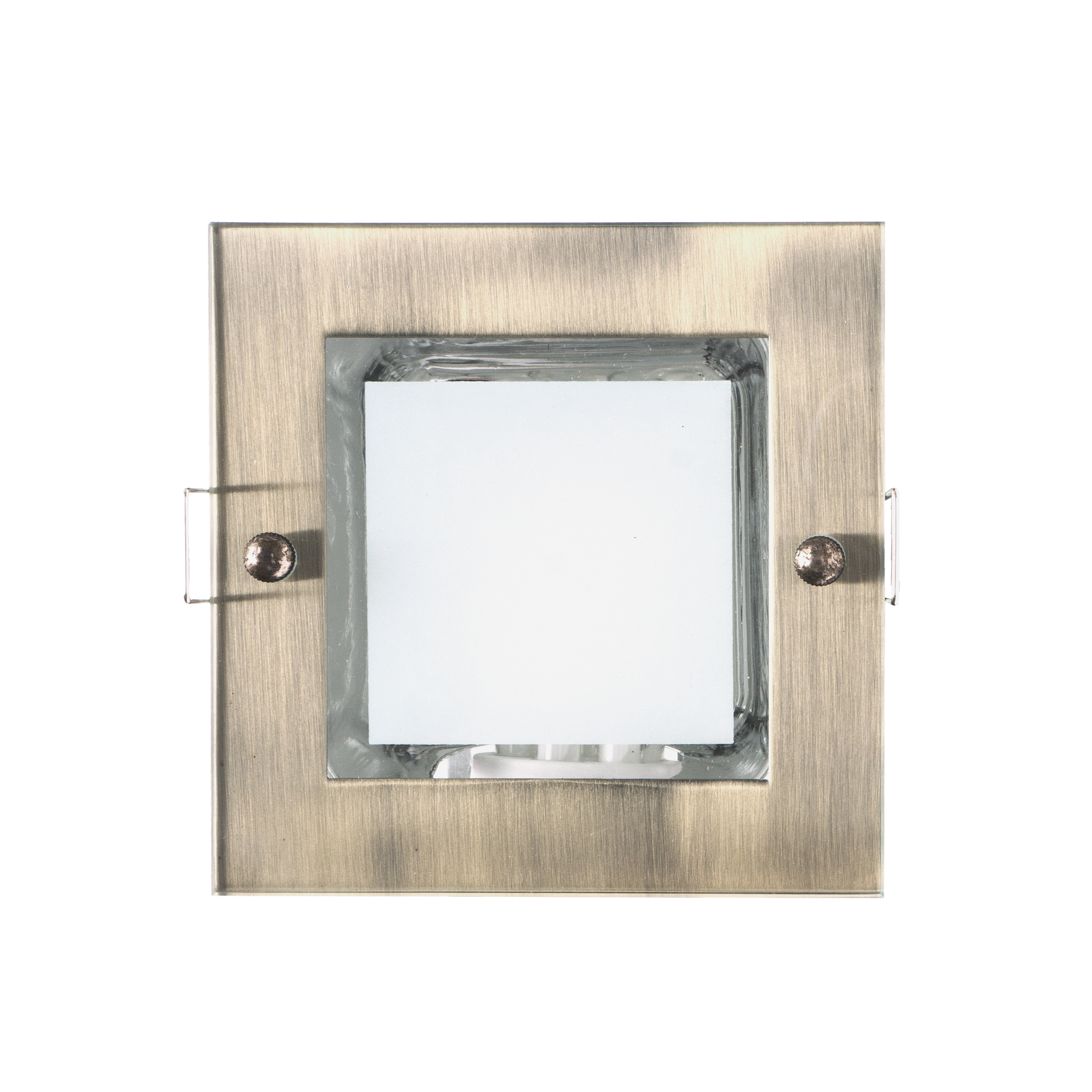 Downlight empotrado mini de cuero, 1xE27, 11W, Fabrilamp, modelo 93.827-CUERO, iluminación de interior, plafón.