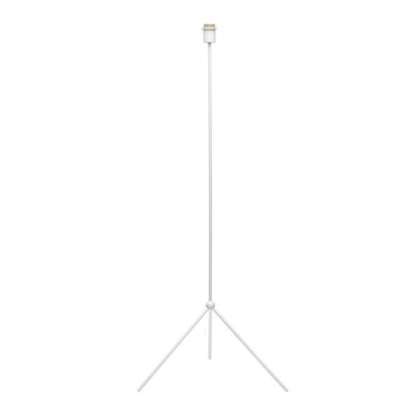 Armazón de pie salón Serie Imola blanco 1xE27 de Abrila, lámpara moderna de metal para iluminación hogar interior, accesorio decorativo AI2 con casquillo E27, diseño elegante en blanco para salón contemporáneo.