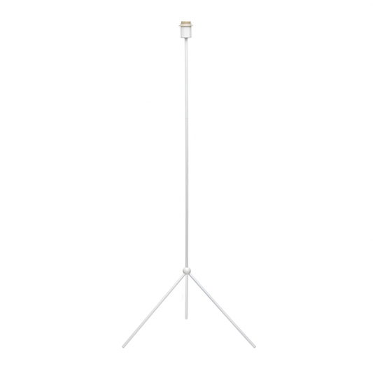 Armazón de pie salón Serie Imola blanco 1xE27 de Abrila, lámpara moderna de metal para iluminación hogar interior, accesorio decorativo AI2 con casquillo E27, diseño elegante en blanco para salón contemporáneo.