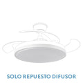 `alt=Difusor Para Ventilador Tracia - Accesorios Ventiladores Abrila en Policarbonato`