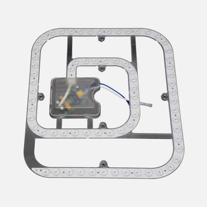 Alt Image: Kit LED 72W para Ventiladores Dani y Micenas Blanco Abrila, repuestos de iluminación LED de 72W internas, accesorios para ventiladores AI2 domésticos blancs.