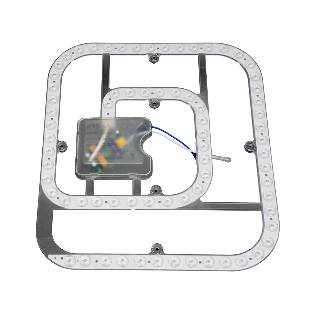 Aquí tienes un texto optimizado para el atributo `alt` de la imagen del producto, con enfoque en SEO:

Kit LED 72W para Ventiladores Daní y Micenas Blanco Abrila, repuesto led de calidad para uso interior, accesorios led para iluminación LED doméstica. Iluminación eficiente para ventiladores de techo. Compatible con modelos Ai2, cod.99.KIT-LED72W-24DANI