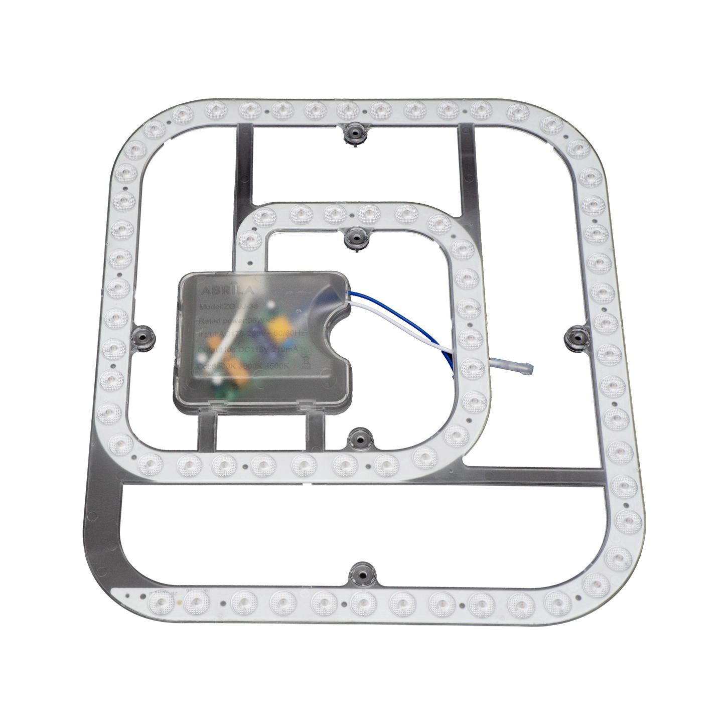 Aquí tienes un texto optimizado para el atributo `alt` de la imagen del producto, con enfoque en SEO:

Kit LED 72W para Ventiladores Daní y Micenas Blanco Abrila, repuesto led de calidad para uso interior, accesorios led para iluminación LED doméstica. Iluminación eficiente para ventiladores de techo. Compatible con modelos Ai2, cod.99.KIT-LED72W-24DANI