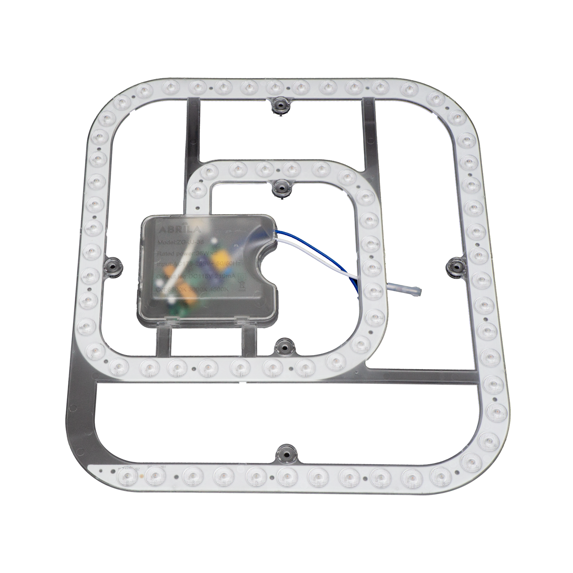 Aquí tienes un texto optimizado para el atributo `alt` de la imagen del producto, con enfoque en SEO:

Kit LED 72W para Ventiladores Daní y Micenas Blanco Abrila, repuesto led de calidad para uso interior, accesorios led para iluminación LED doméstica. Iluminación eficiente para ventiladores de techo. Compatible con modelos Ai2, cod.99.KIT-LED72W-24DANI