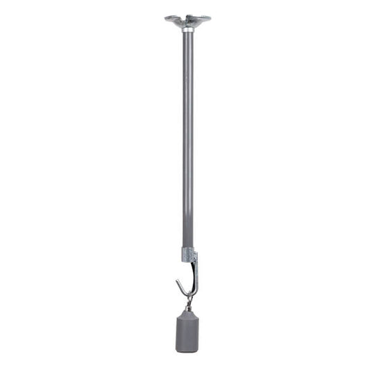 Colgante Campana Gris 51cm con casquillo E27 | Fabrilamp 99.SD-PRO1 | Iluminación hostelería, metal, accesorios campanas, iluminación técnica