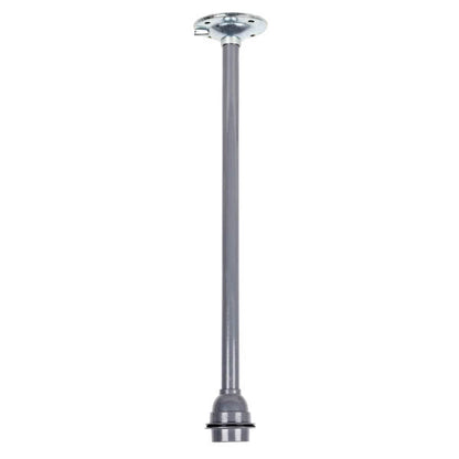 Colgante campana gris de 47 cm, modelo 99.SD-PRO2, Fabrilamp — iluminación técnica en metal para cocina y comedor.