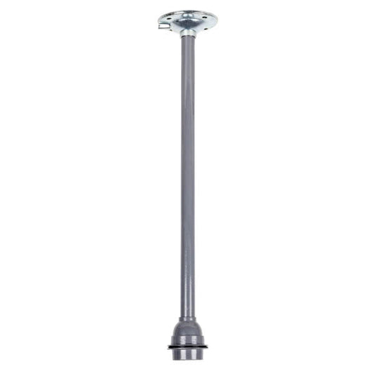 Colgante campana gris de 47 cm, modelo 99.SD-PRO2, Fabrilamp — iluminación técnica en metal para cocina y comedor.