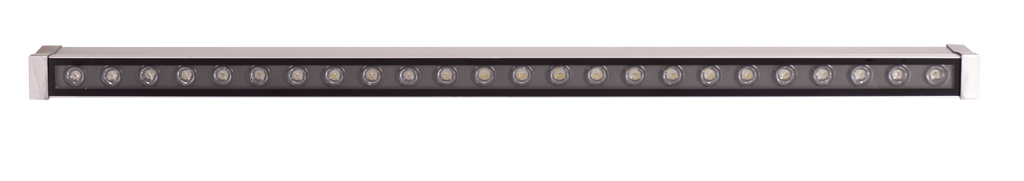 Barra LED exterior 18W blanca de Fabrilamp 99.WL001A para iluminación exterior, cartelería y rótulos.