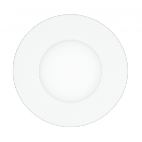 Downlight LED blanco de 3W, empotrable, Fabrilamp, modelo A08580301S, iluminación interior con marco.