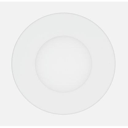 Downlight LED blanco 3W empotrable de interior, Fabrilamp modelo A08580301S, iluminación técnica con marco