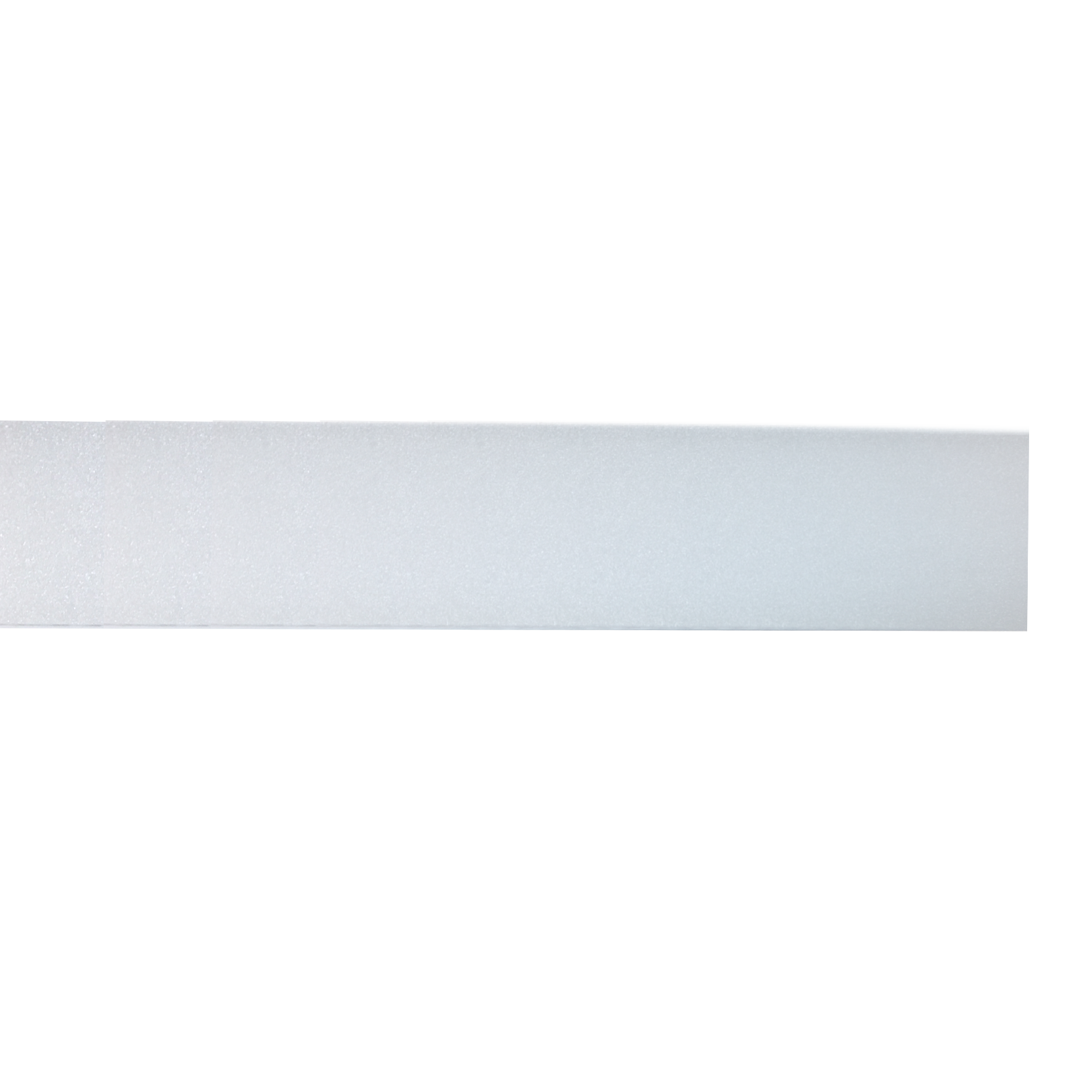 Difusor LINEX 4,5x300 opaco de policarbonato para iluminación técnica – Fabrilamp, DIFU228002; ideal para regletas y oficinas.