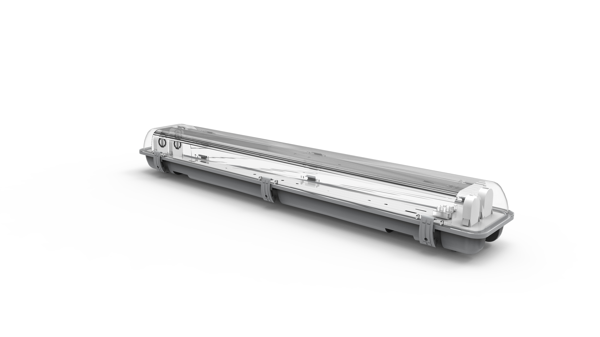 Pantalla estanca Linestra transparente, 150 cm, para iluminación interior IP65 – Fabrilamp LED210025