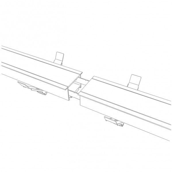 Regleta LED empotrable 40W blanca – Fabrilamp LED228613, iluminación técnica para oficina y uso profesional