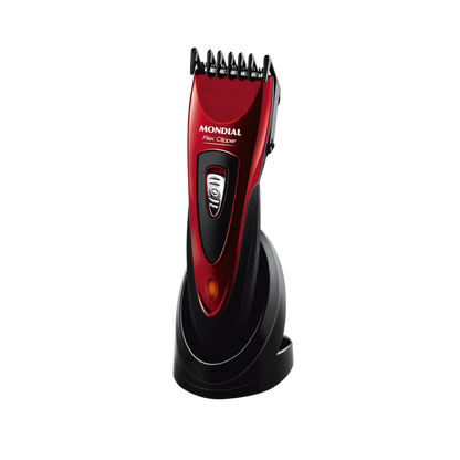 MON-CR-04 Afeitadora Corta Pelo Rojo - Fabrilamp, acero inoxidable, cortapelo, cuidado personal, doméstico