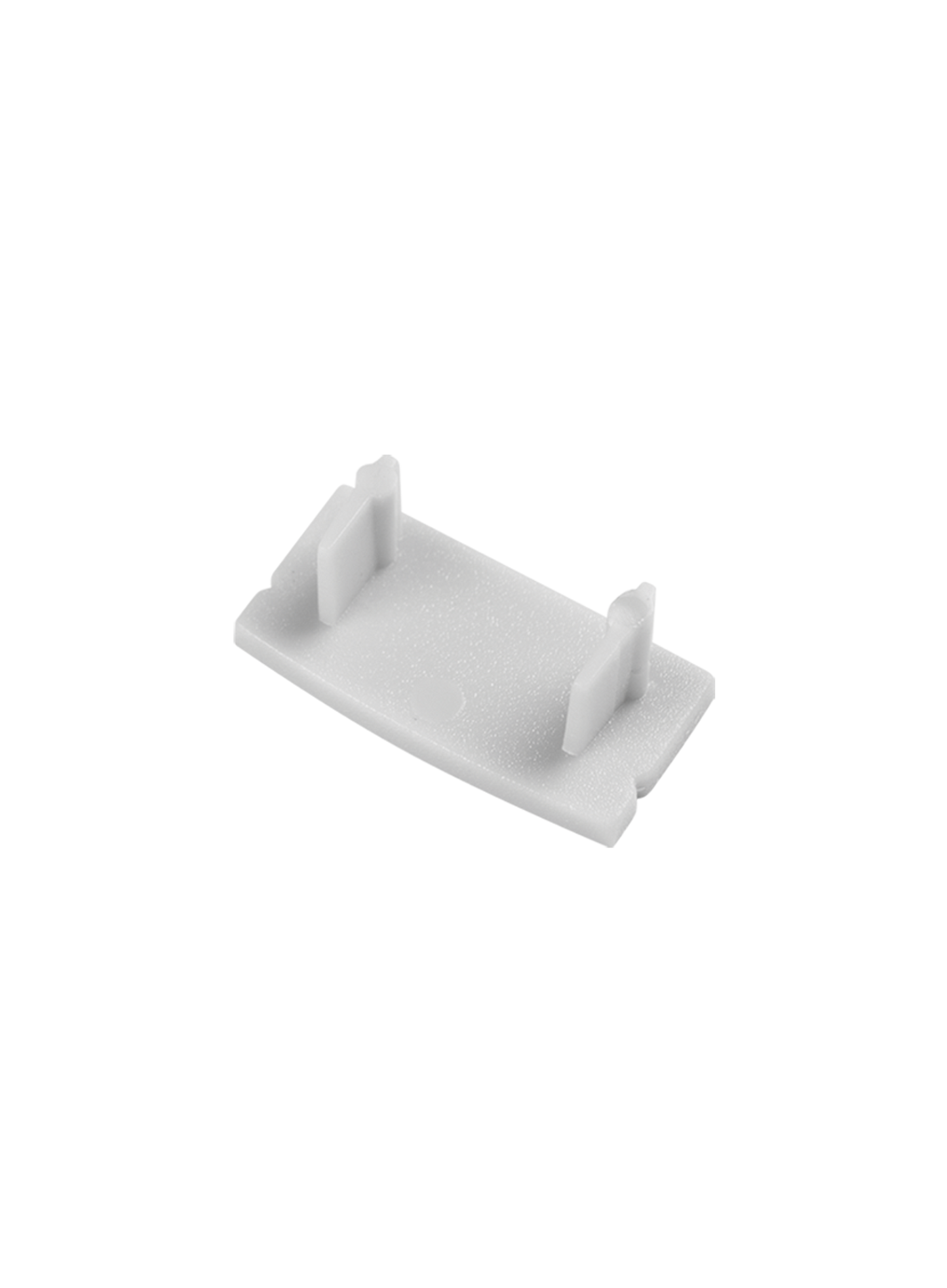 Tope LED Fabrilamp TOPO_AL002_S/F de policarbonato para tira LED – accesorio de instalación e iluminación.