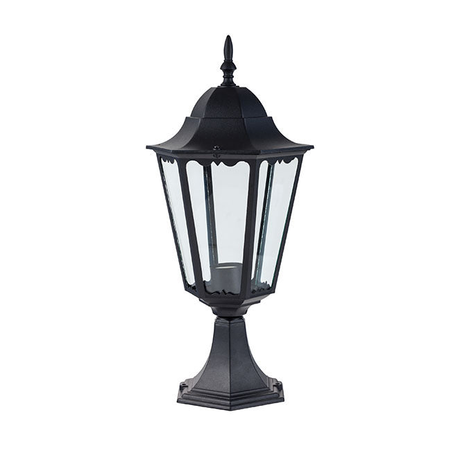 Farola Sobremuro Exterior LISA BELAIR G-1003 Negra para Iluminación Resistente
