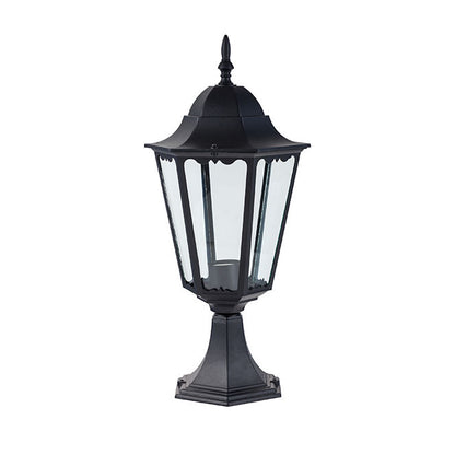 Farola Sobremuro Exterior LISA BELAIR G-1003 Negra para Iluminación Resistente