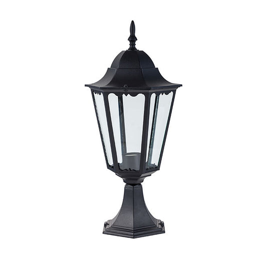 Farola Sobremuro Exterior LISA BELAIR G-1003 Negra para Iluminación Resistente