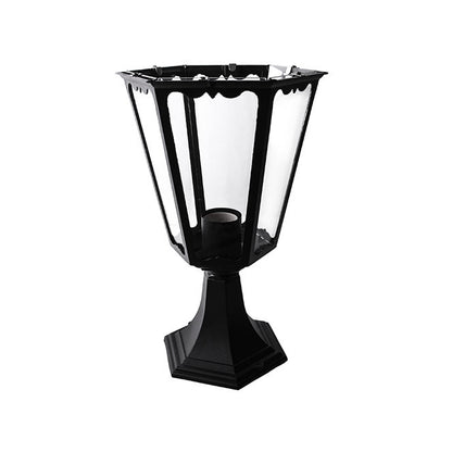 Farola Sobremuro LISA con protección IP34, perfecta para resistir salpicaduras en exterior