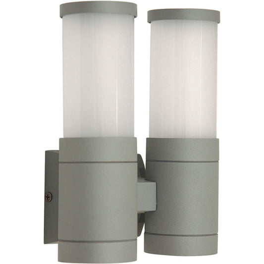 Gladys Aplique Estanco Gris LUMIT GLADYS 2T CI para exterior resistente