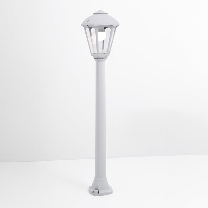 Farola GIAMPY fabricada en Resina color Blanco para iluminación exterior