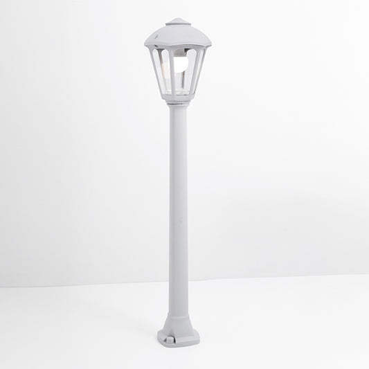 Farola GIAMPY fabricada en Resina color Blanco para iluminación exterior