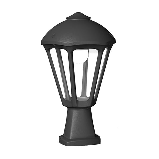 Farola SANDRO Exterior FUMAGALLI Resina Negra H24.116.000.AXE27